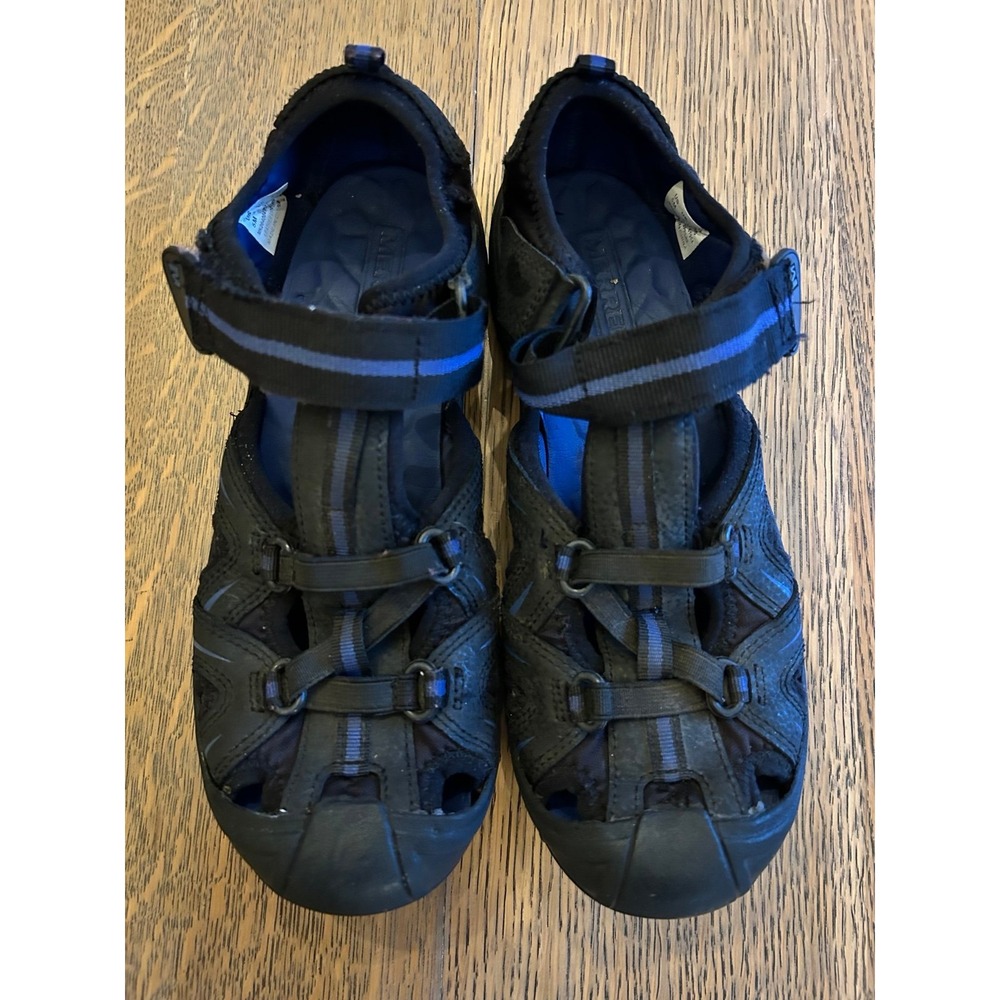 Merrell Hydro Sandals – Size 5 – Black‎ & Blue Leather Uppers